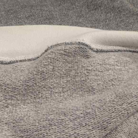 Hoodie Sweatshirt heathered black with red and white accents. Soft, Big & comfy! - Picture 5 of 5